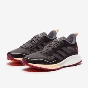 Adidas Women's Black and Pink Athletic Shoes